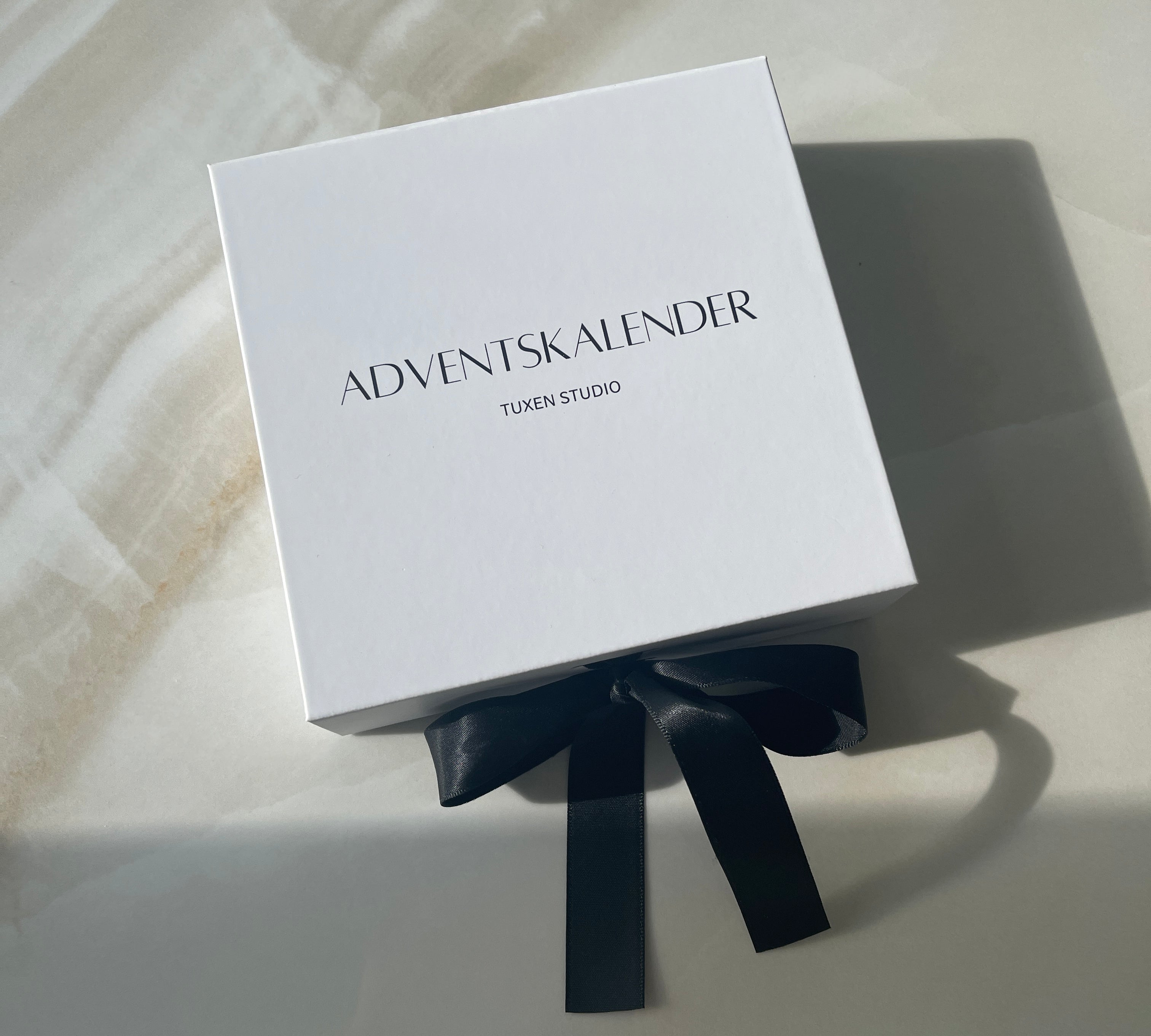 Eksklusiv Adventskalender – guldbelægning